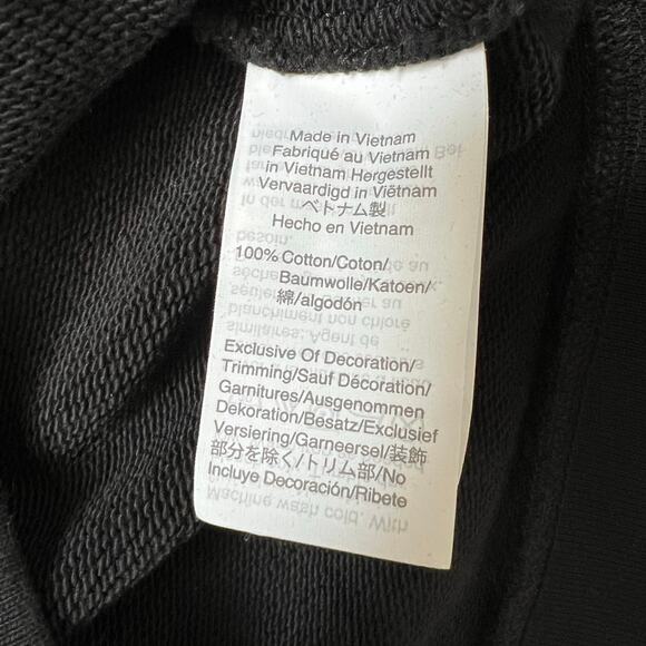 J Crew Black Sweatshirt Tartan Plaid Ruffle Trim Medium Preppy Casual Holiday - Picture 5 of 7